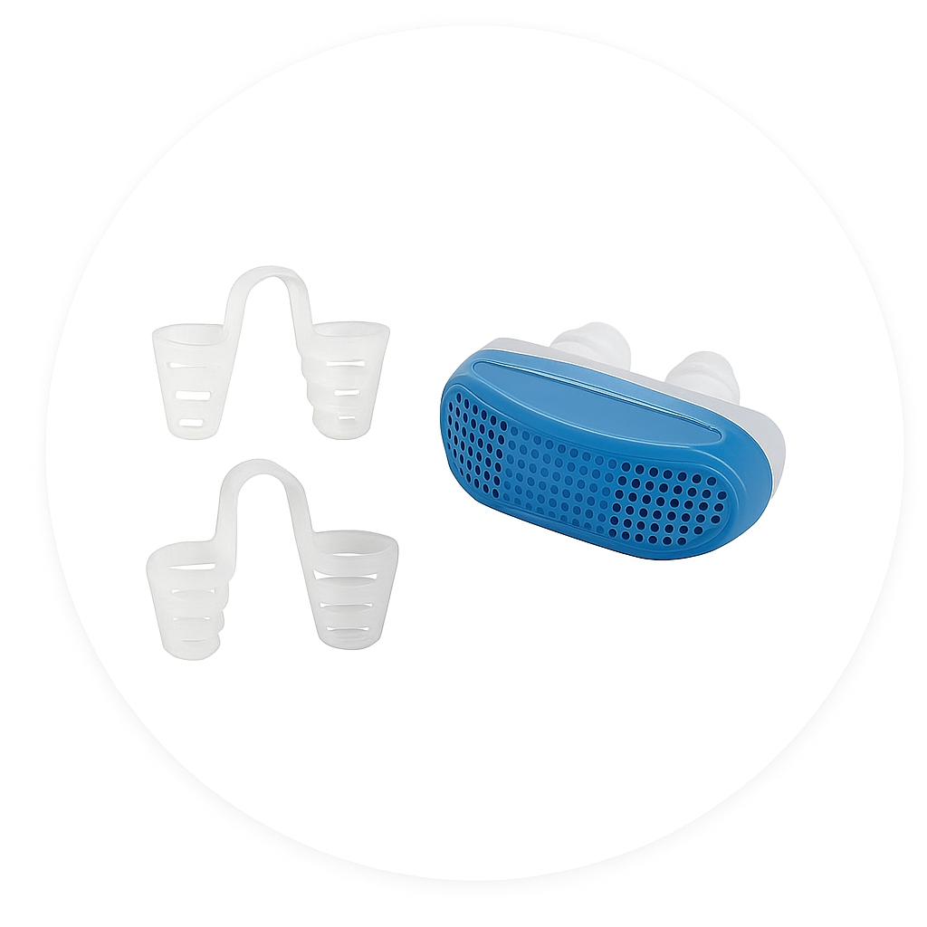 bandas adhesivas y dilatadores nasales eléctricos