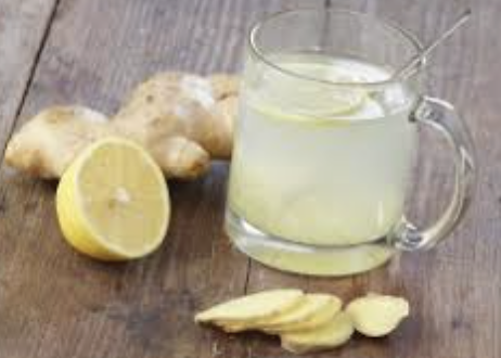 jenjibre y limón infusión