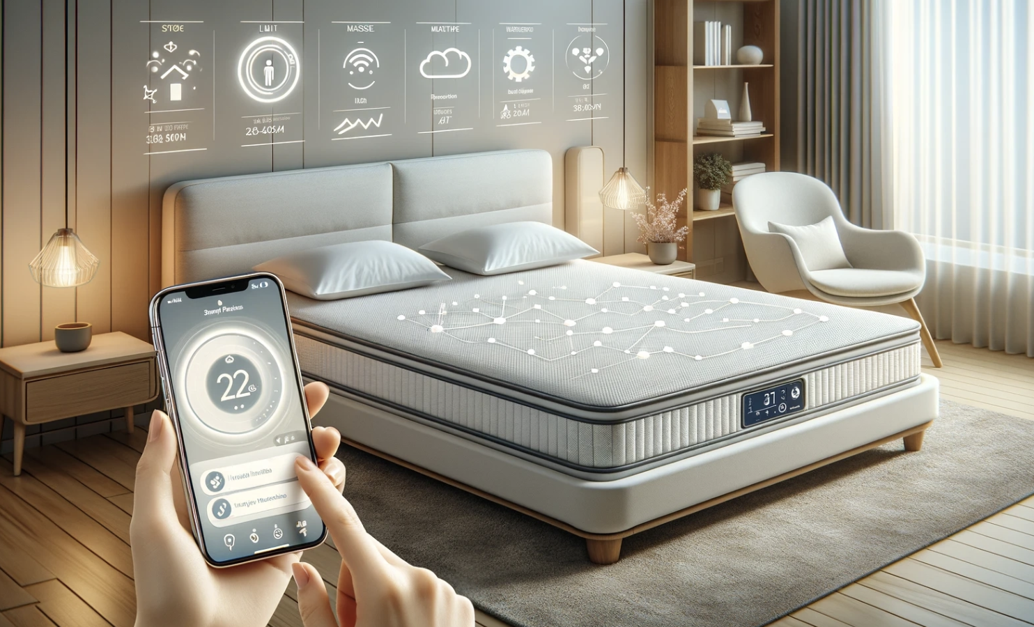 colchon con memoria inteligente